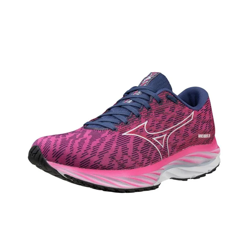 Mizuno Wave Rider 26 'Wine Red' Women's-1