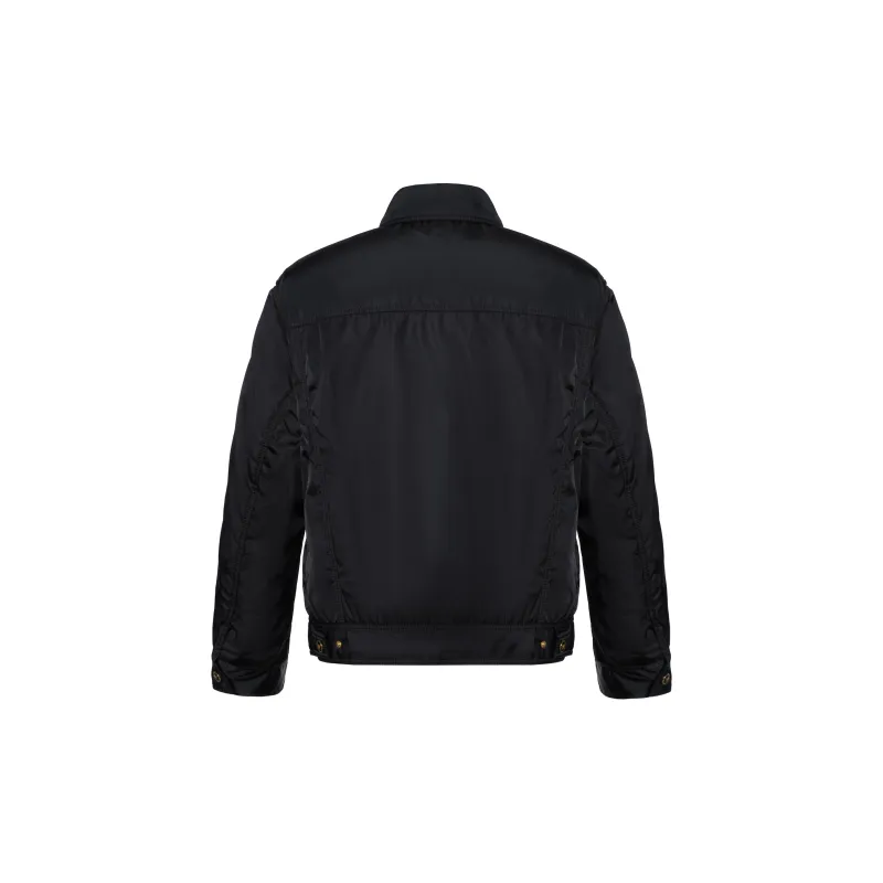 VERSACE Jackets Men Black-1