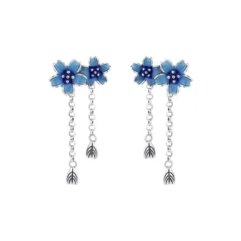 Kim Heng Hee S925 Silver Earrings Women's