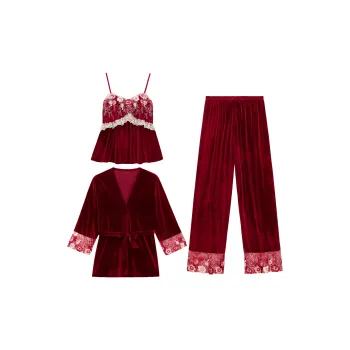 Shanghai Story Pajama Set Women's 3 Piece Set