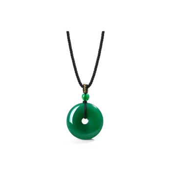 PUTUOSHANWENCHUANG Chalcedony Necklaces Women's