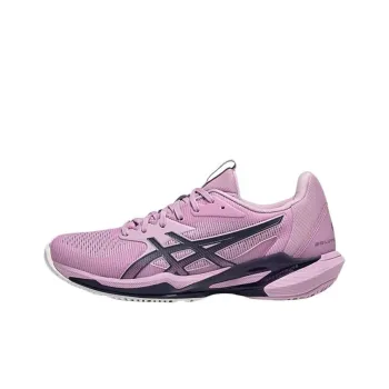 Asics Low Top Tennis Shoes Women's Purple Blue Gray