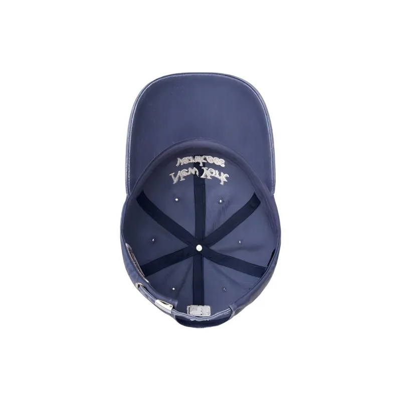 MLB Cotton Baseball Caps Unisex Navy-4