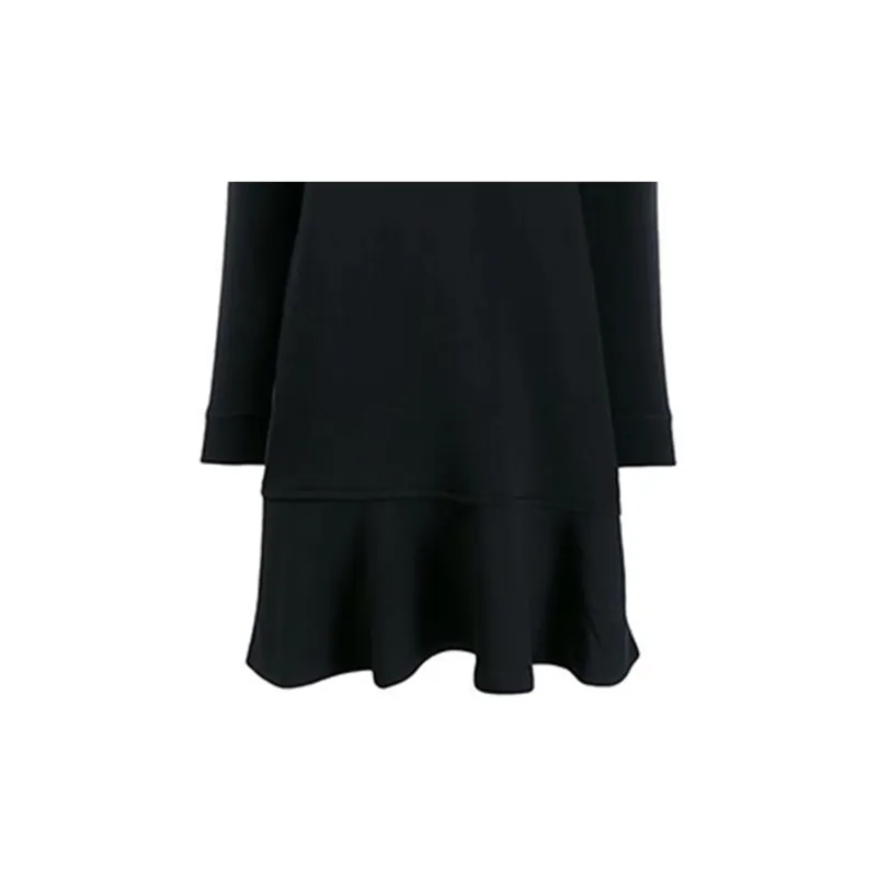 KENZO Long-Sleeved Dresses Women's Black-4