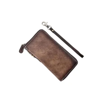 LARTIGENT Top Grain Cow Leather Wallet Men's Multicolor