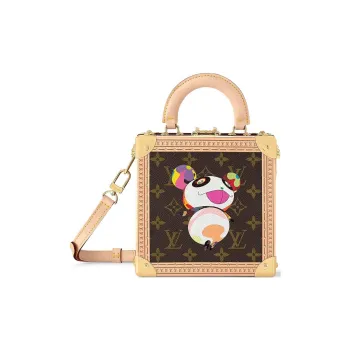 LOUIS VUITTON X Takashi Murakami Square Trunk Panda Monogram
