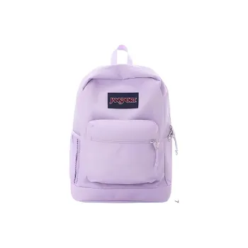 JanSport Polyester Backpack Medium Size Women's Twilight Mountain Purple