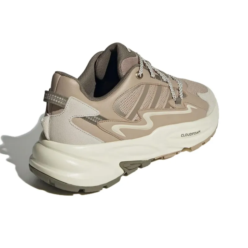 Adidas Ozwave Anti-Slip Wear-Resistant Low-Top Chunky Sneakers Unisex Brown-3