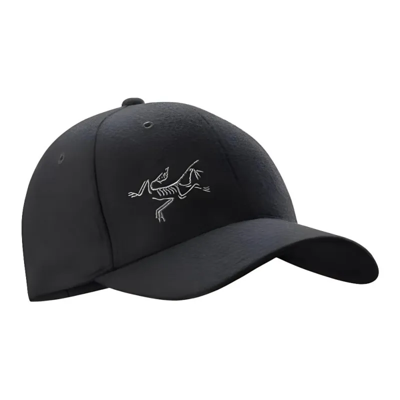 Arcteryx Wool Baseball Caps Men's Black-2
