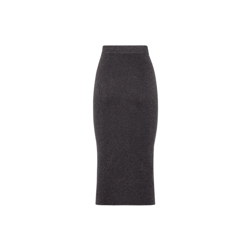 FENDI Casual Long Skirt Women's Black-1