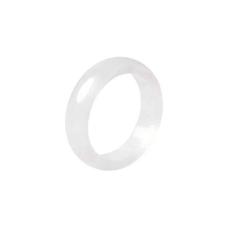 Gifts Chalcedony Jade Rings Unisex-1