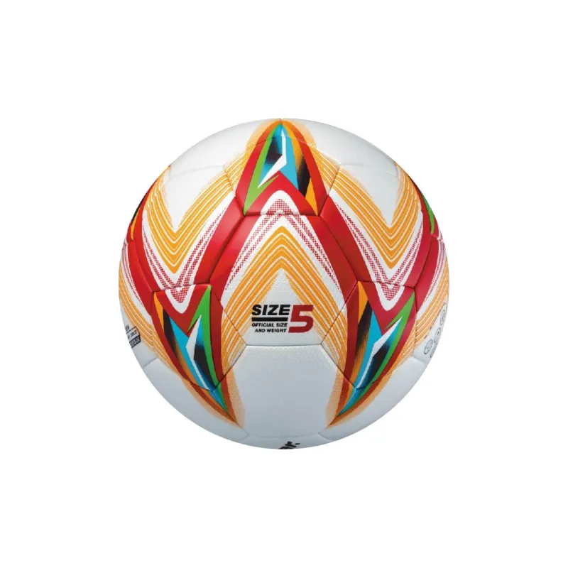 Star Size 5 Soccer PU Seamless Thermal bonding Unisex Red Yellow-1