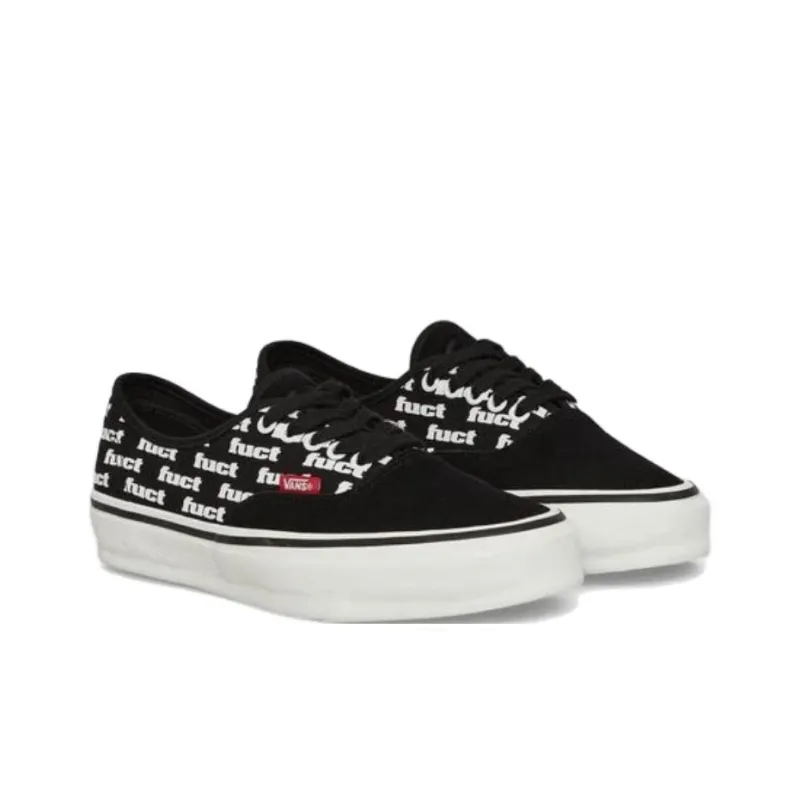 Vans Authentic Reissue 44 Lx Fuct X Slam Jam Black Marshmallow-3