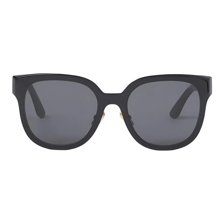 MIU MIU Acetate Square Sunglasses Women's Black-2