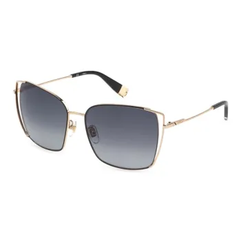 Furla Metal Butterfly Sunglasses Women's Gold