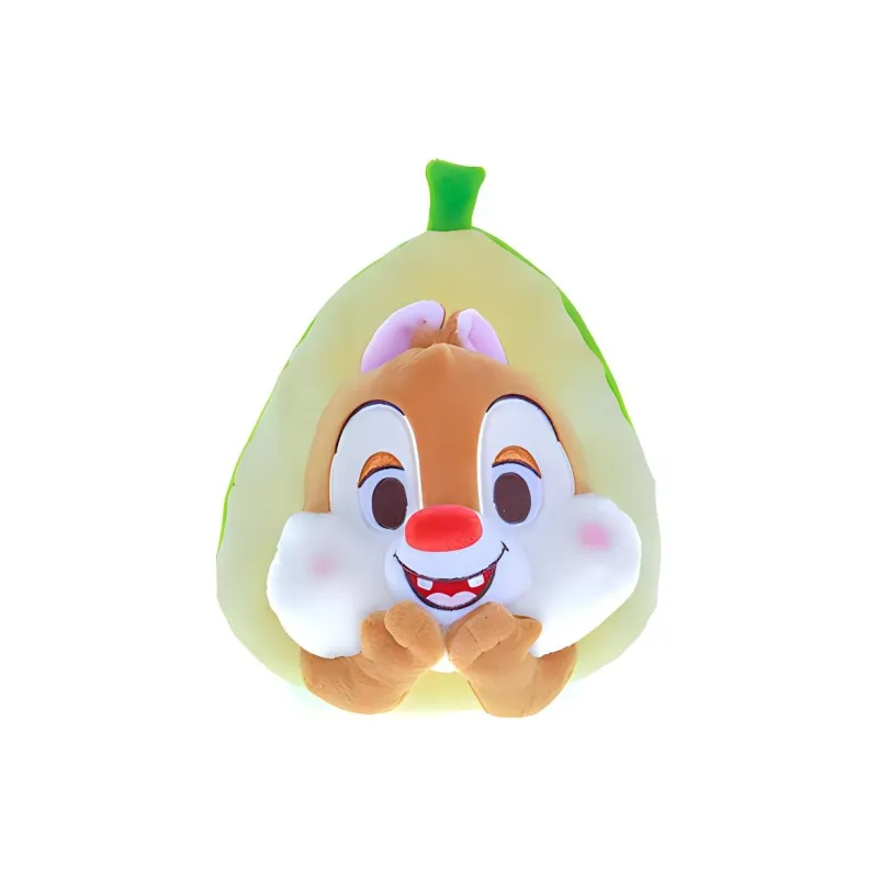 Disney Chip 'N Dale Spring Avocado Dolls Plush Doll 9cm Height Hong Kong Disney/Shanghai Disney-0