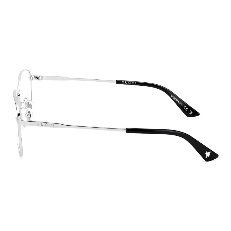 GUCCI Metal Square Eyeglass Frames Unisex-2