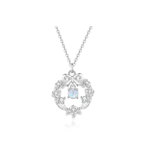 OWNCOOL S925 Silver Necklace Birthday Box Gift Women's