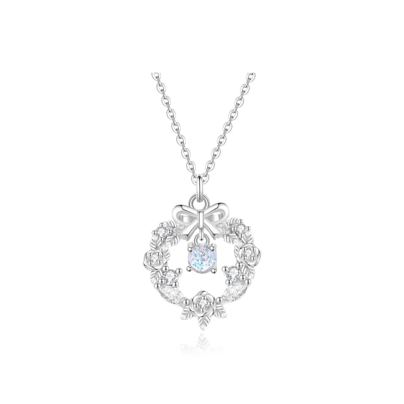 OWNCOOL S925 Silver Necklace Birthday Box Gift Women's-0