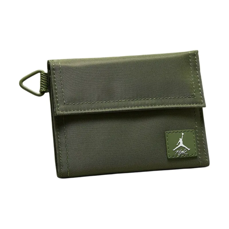 Jordan Flight Nylon Wallet Men's Light Olive-0