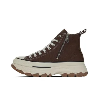 Converse All Star Trekwave Anti Slip Wear Resistant High Top Canvas Shoes Unisex Brown