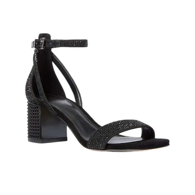 MICHAEL KORS Maxine Strap Sandals 6.3cm Women's Black-2