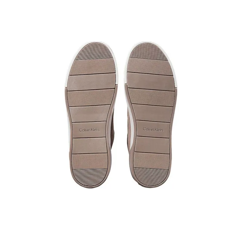 CALVIN KLEIN Low-Top Skateboard Shoes Men's Light Pink-5