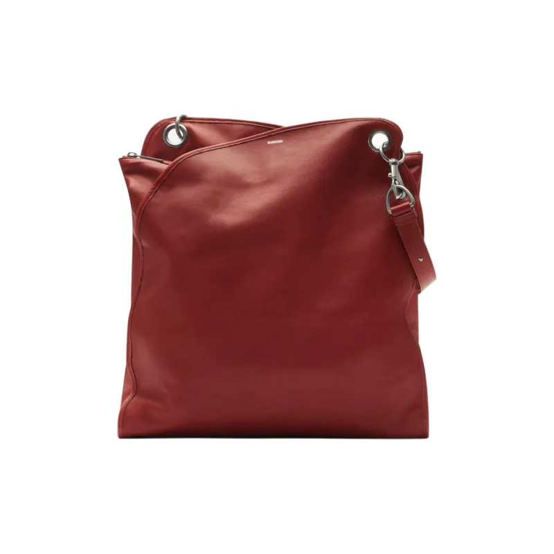 Burberry Lambskin Tote Bag, Shopping Bag, Handbag, Shoulder Bag Trumpets Women's Rusty Red-0