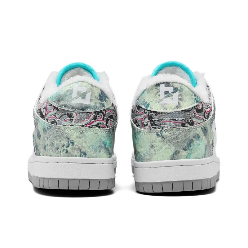 HLA JEANS Warm Coverage Wear Resistant Lightweight Slip Resistant Low Top Skateboard Shoes Unisex-22