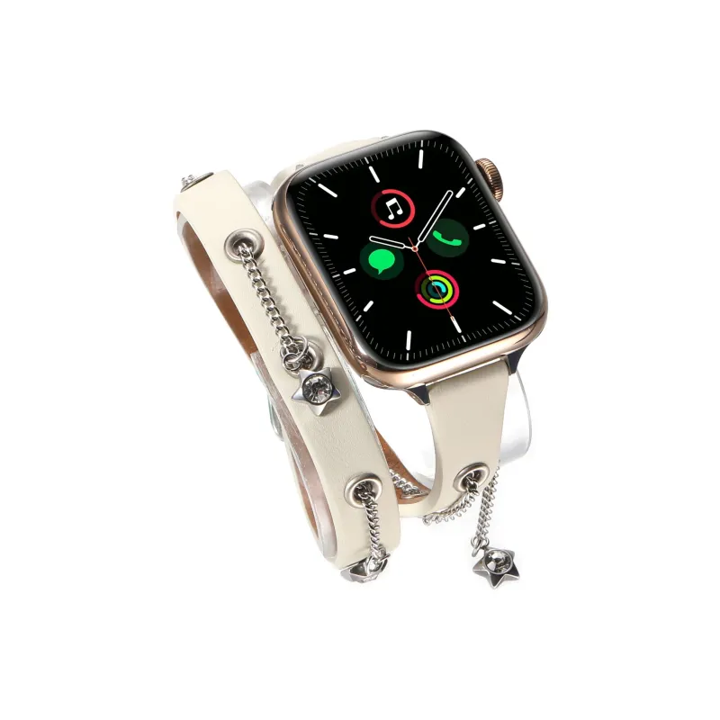LOVINGCOOL Watch Band Apple Compatibility Genuine Leather Material-6