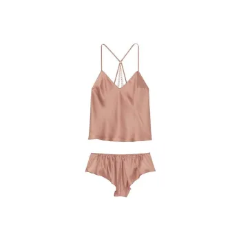 Victoria's Secret 24 Big Show Collection SEXY KI Pajama Set Women's Deep Skin Tone