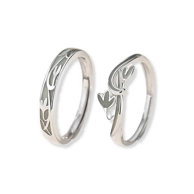 Chongqing Gold Store S925 Silver Rings Unisex-0