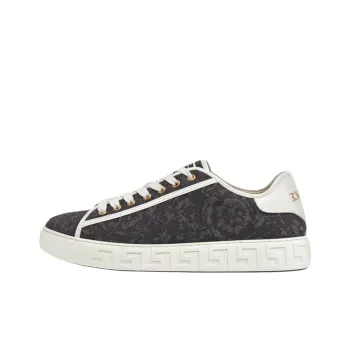FANSIZHE Barocco Low Top Skateboard Shoes Men's Black