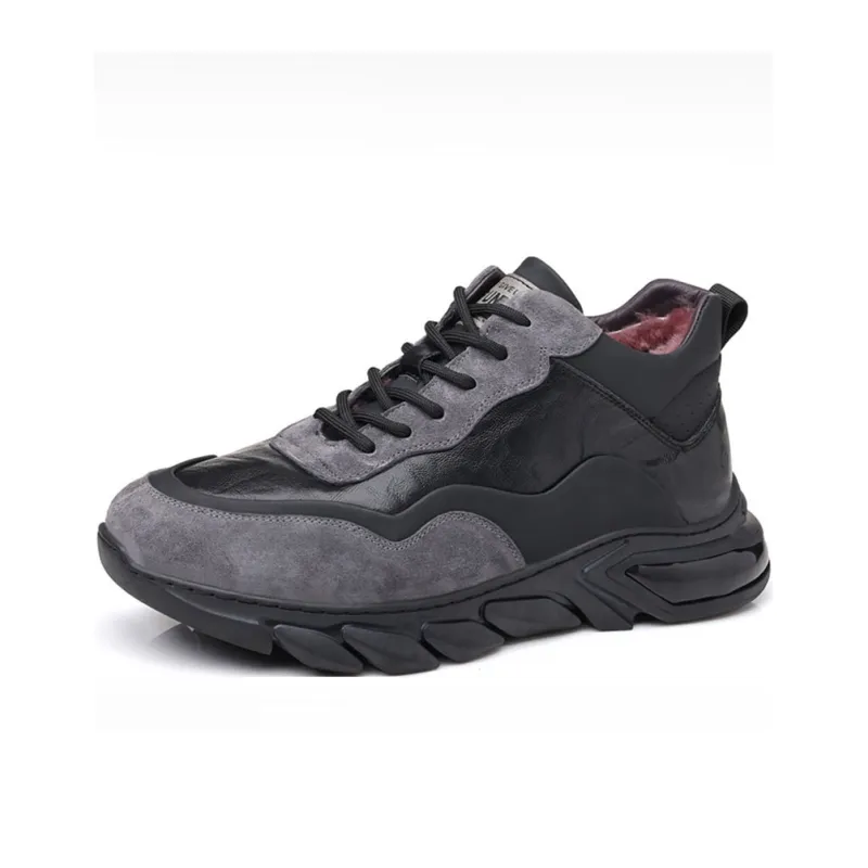 Devanro Anti-Slip And Wear-Resistant Warm Low-Top Casual Shoes Men's-5