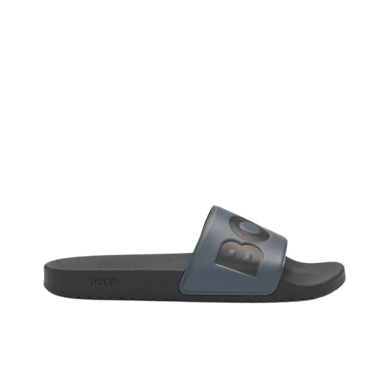 HUGO BOSS Slide Slippers Men's Blue-1