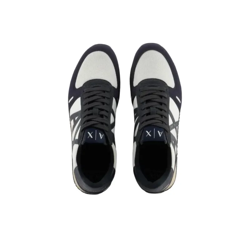 ARMANI EXCHANGEAE Low Top Casual Shoes Men's Dark Blue-3