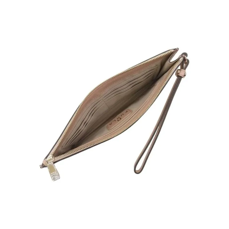 Furla Leather Clutch Women's Beige-4