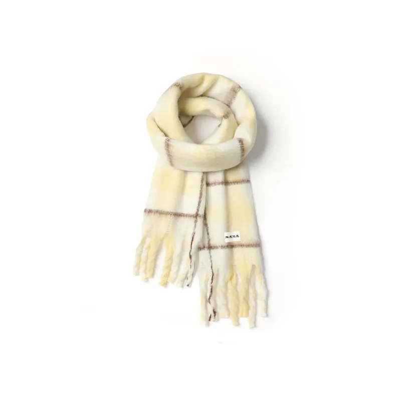 Yalu Preferred Knit Scarves Unisex-11