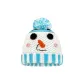 Blue Snowman Cap