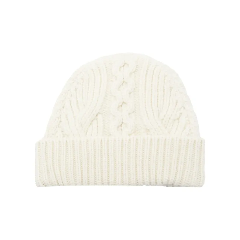 CELINE Triomphe Beanie In Aran Cashmere And Wool-1