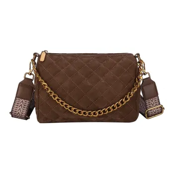 Yalu PU Handbag Regular Women's Black/Brown