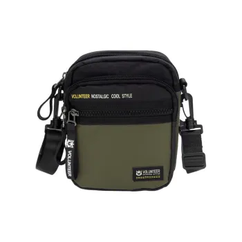 Volunteer Nylon With Oxford Crossbody Bag Men's Multicolor
