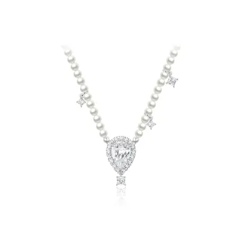 Abyb Charming Faux Pearl Necklaces Women's