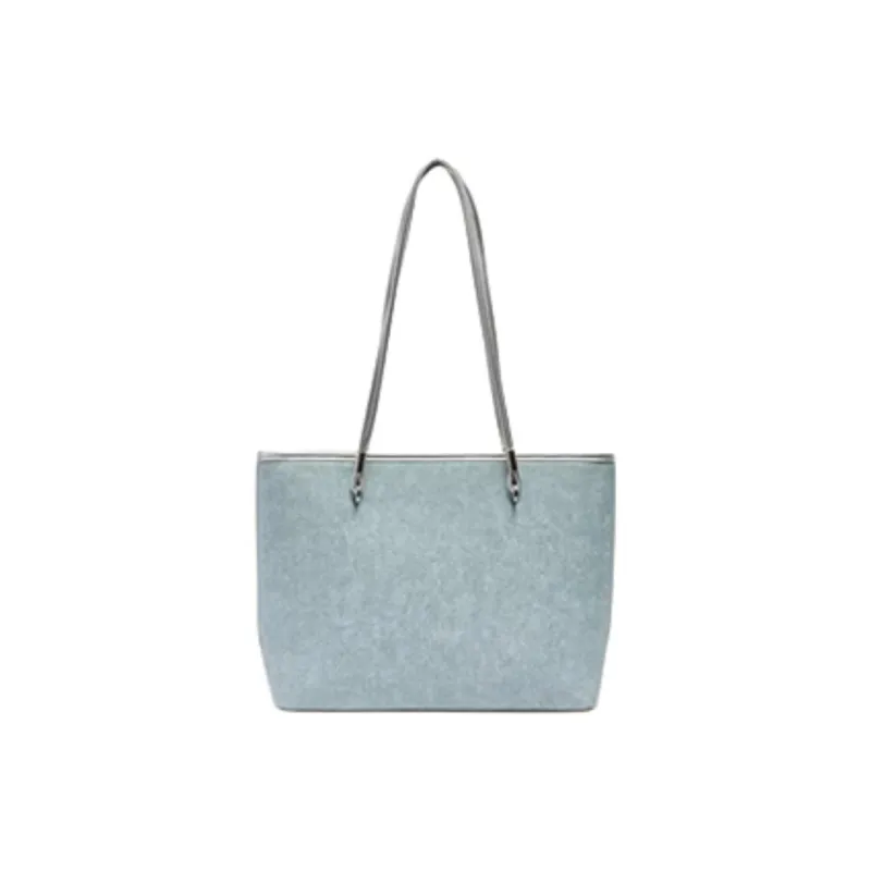 Three Blessings PU Tote Bag, Shopping Bag, Shoulder Bag Medium Size Women's Multicolor-11