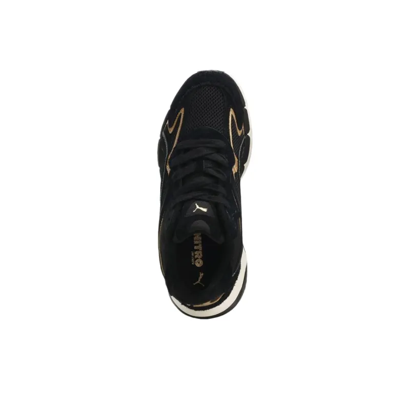 PUMA Teveris Nitro Metallic 'Black PUMA Gold' Women's-3