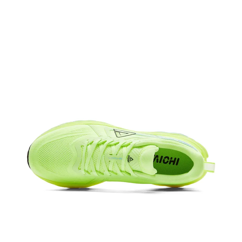 PEAK Attitude 7.0 Running Shoes Men Low Top Neon Green-3