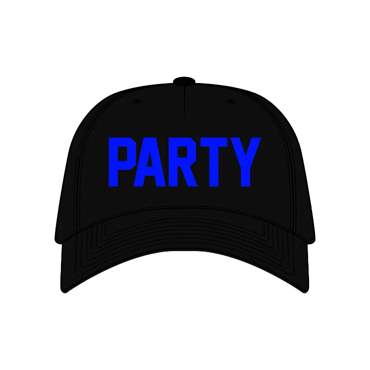 HAPE PRIME Polyester Baseball Caps Unisex Black-0
