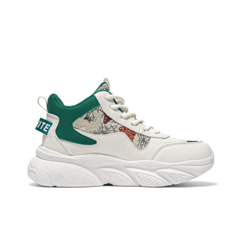 AD Anti-Slip And Wear-Resistant Height Increasing Mid-Top Chunky Sneakers Men's-5
