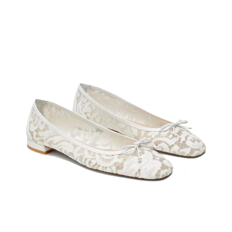 Stuart Weitzman/SW Arabella Casual Single Shoes Women's White-2