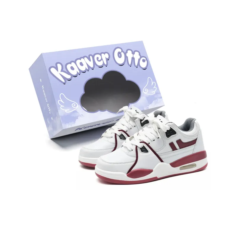 KAAVER OTTO Warm Wear-Resistant Lightweight Supportive Height Increasing Mid-Top Sports Casual Skateboard Shoes Unisex-15